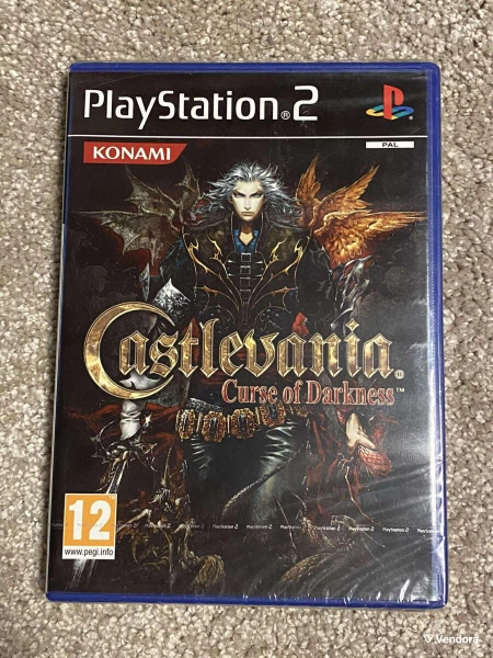 Castlevania: Curse of Darkness PlayStation 2 καινούργιο, σφραγισμένο, αγγλική έκδοση