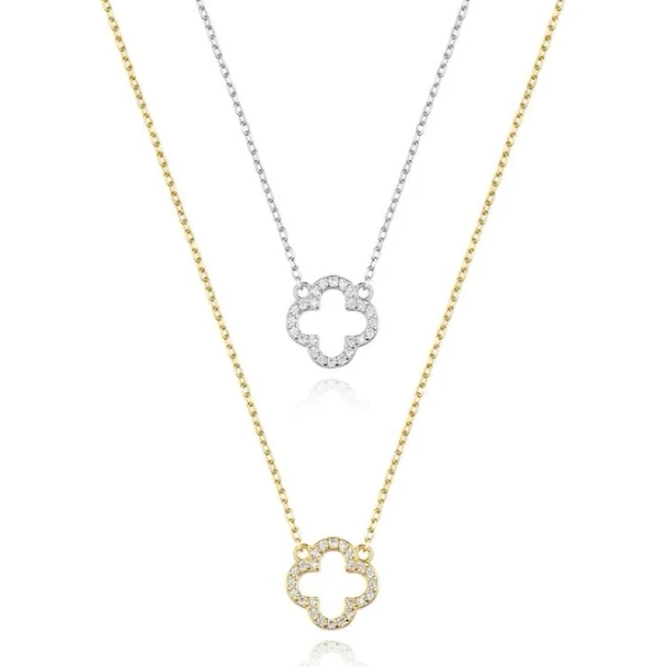 Silver Van Cleef Necklace