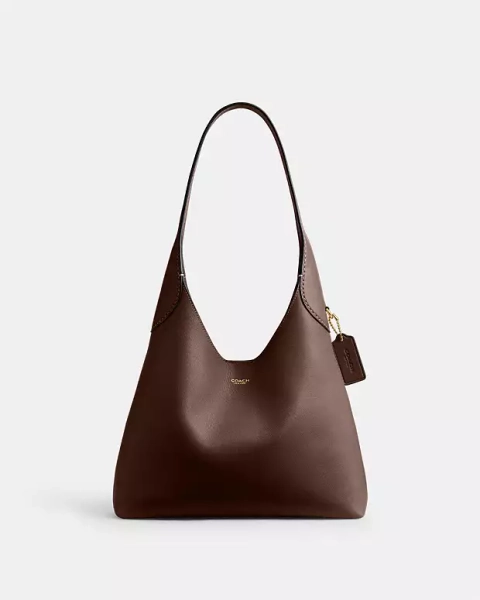 Brass/Maple Brooklyn Shoulder Bag 28