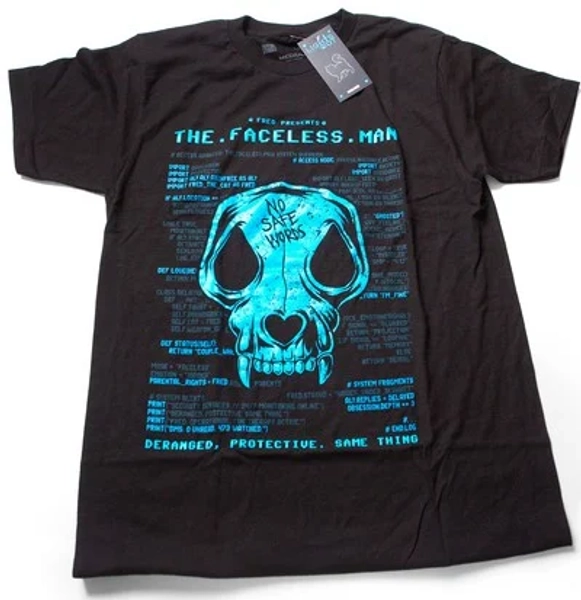 Lights Out “The Faceless Man” Graphic Tee (Medium)