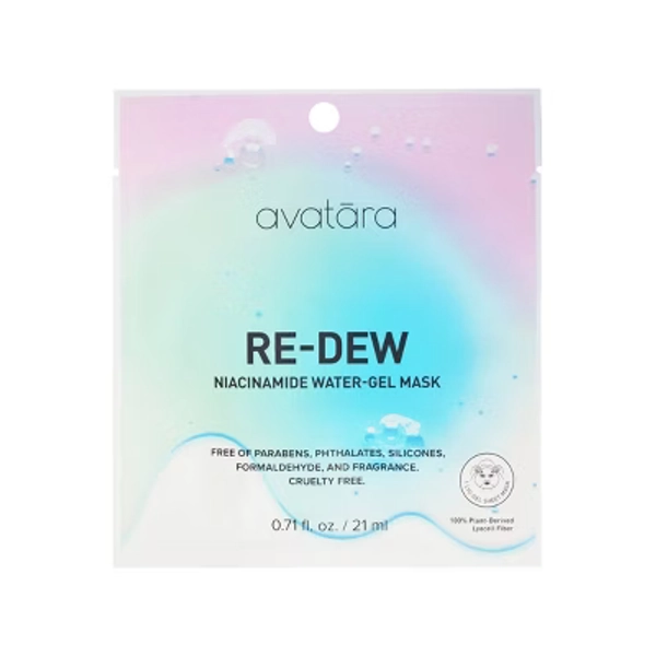 Avatara Niacinamide Water Gel Face Mask - 0.71 fl oz