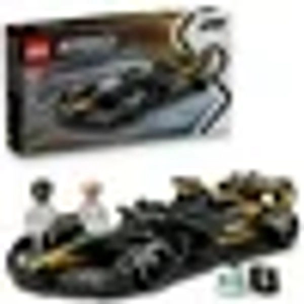 LEGO Speed Champions APXGP Team Race Car from F1 The Movie - Building Toy for Boys, Girls, & Kids, Ages 10+ - Pretend Play Racing Vehicle with 2 Minifigures - Gift Idea for Birthdays - 77252