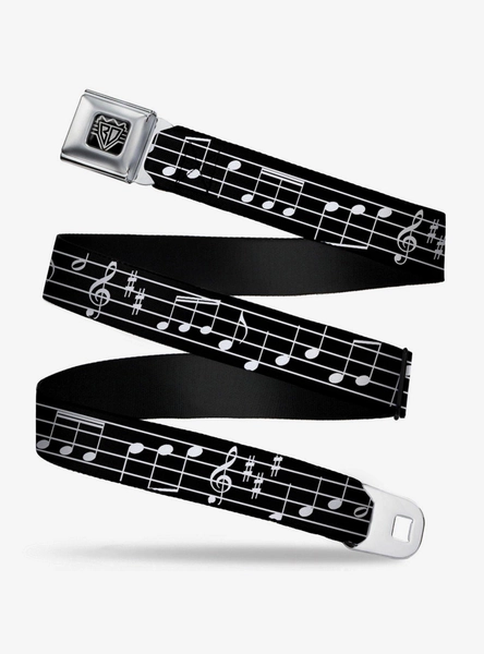 Music Notes Seatbelt Belt