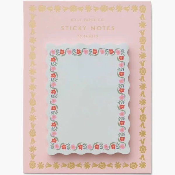 Rifle Paper Co. Delphine Sticky Notes