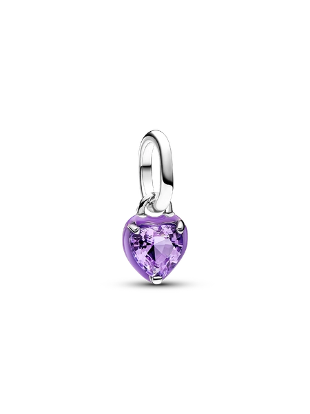 Pandora ME Purple Chakra Heart Mini Dangle Charm