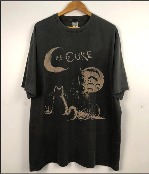Retro Band The Cure Unisex Shirt, Classic Music Band Graphic Reprint Tee