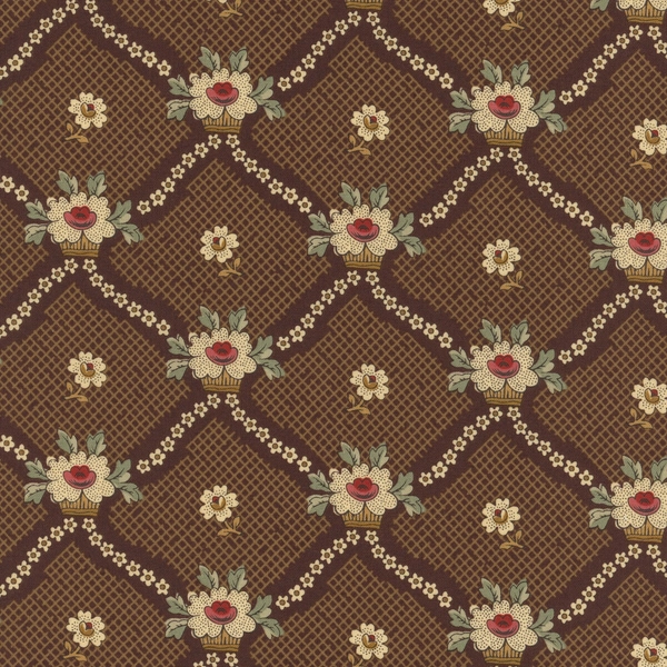 Always and Forever A-1662-N Brown by Renee Nanneman for Andover Fabrics
