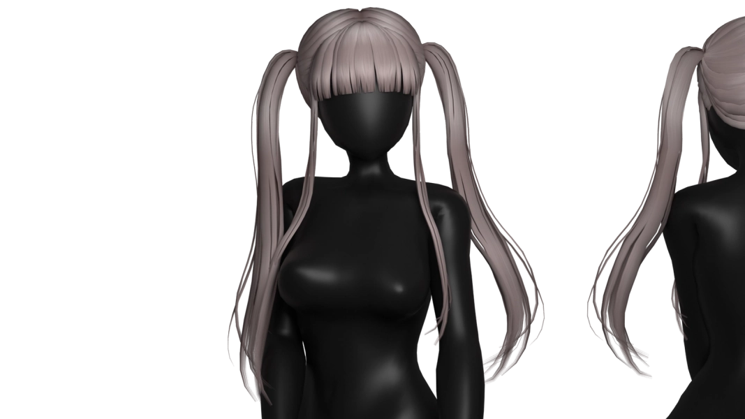 Pigtails by xarz by xarz on Jinxxy