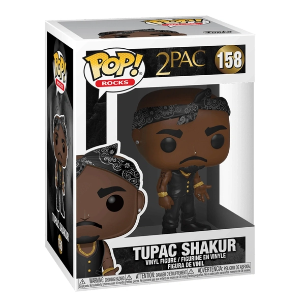 Фігурка Funko Pop! Rocks Тупак Шакур з банданою