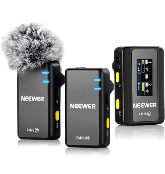 Neewer CM28 Wireless Lavalier Microphone