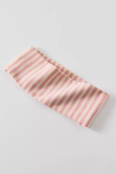 Evie Striped Headwrap Wide Headband