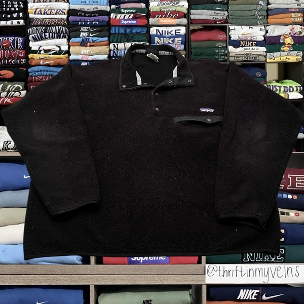 Vintage Y2K Patagonia synchilla fleece sweater

Size... | Depop