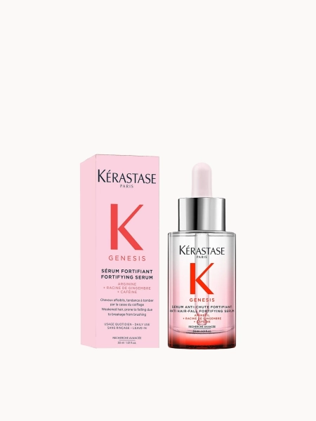 Kérastase Genesis Hair Serum, Leave-In Conditioner, For Hair Fall, With Caffeine, Anti-Chute Fortifiant, 90ml
