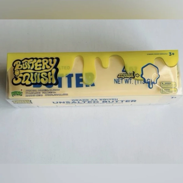 Five Below Toys | Ppnc Buttery Squish Grade Aa Unsalted Butter Squishy Squeeze Toy | Color: Yellow | Size: Osg | Pm-12419848's Closet