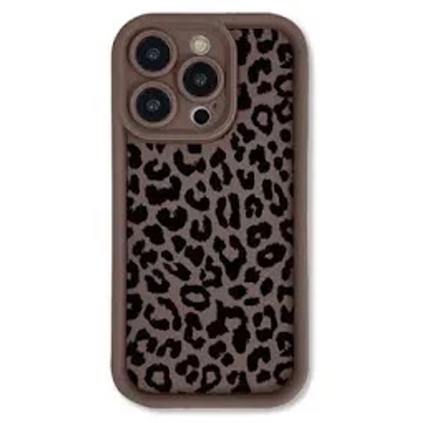 iPhone 15 Pro Leopard Print TPU Case