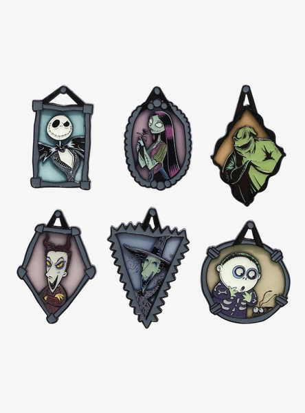 Loungefly The Nightmare Before Christmas Portrait Blind Box Enamel Pin Hot Topic Exclusive