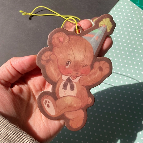 Party Bear | Car Air Freshner