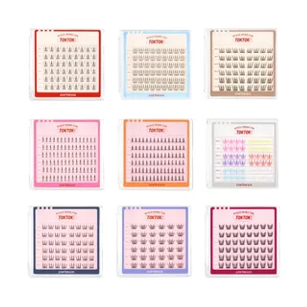 Toktok-Hara No Glue Eyelash - 9 Types