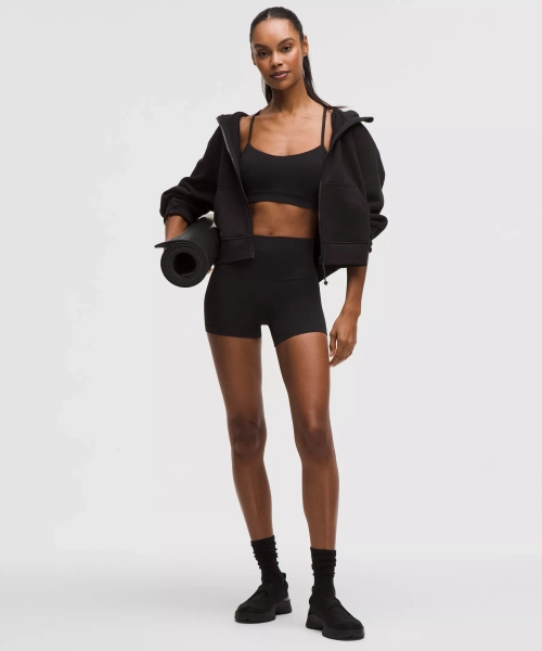 lululemon Align No Line™ High-Rise Short 4" - Black - 4