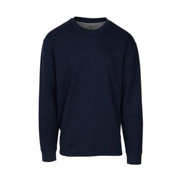 RedHead Thermal Long-Sleeve Crew Shirt for Men - Navy Heather - 3XL