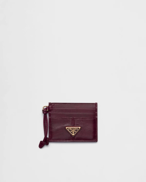 Leather card holder