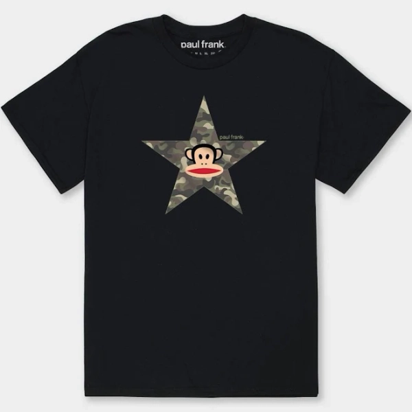 Paul Frank Camo Star Julius Unisex Tee