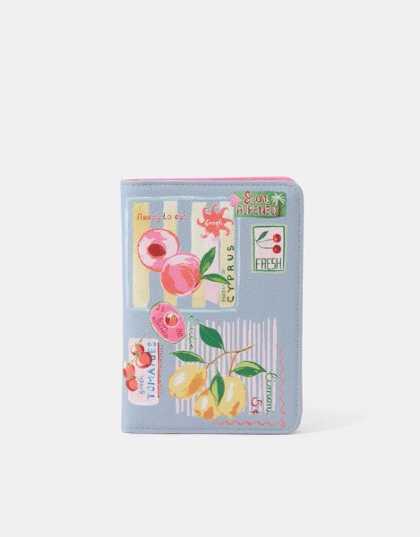 Postcard Print Passport Holder