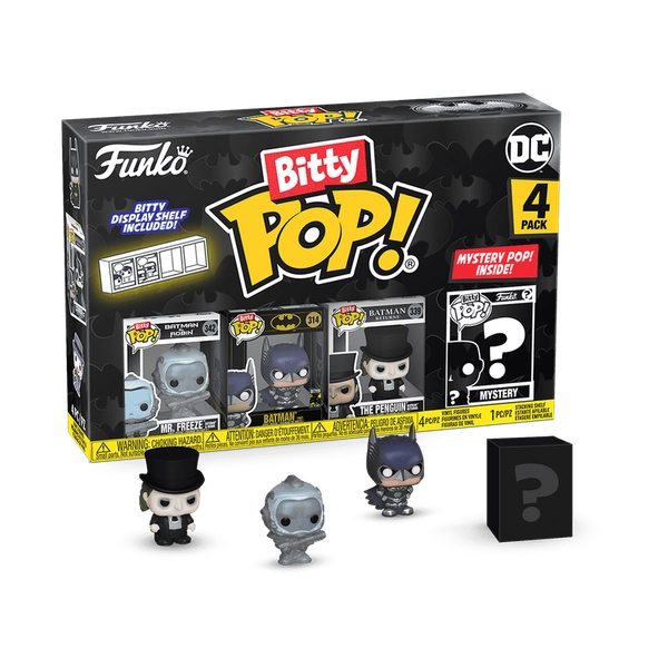 Bitty Pop! Batman 85th Anniversary 4-Pack Series 3