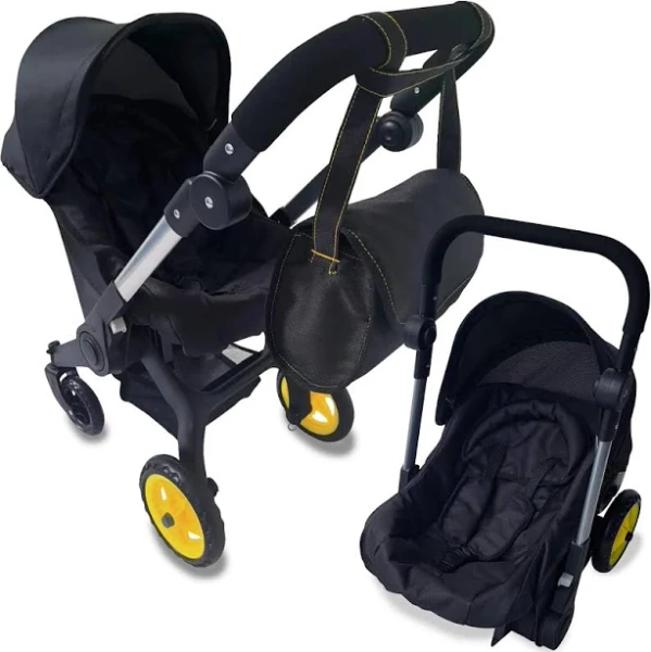 Baby Doll Car Seat Stroller Combo – Convertible 2 In 1 Doll Stroller