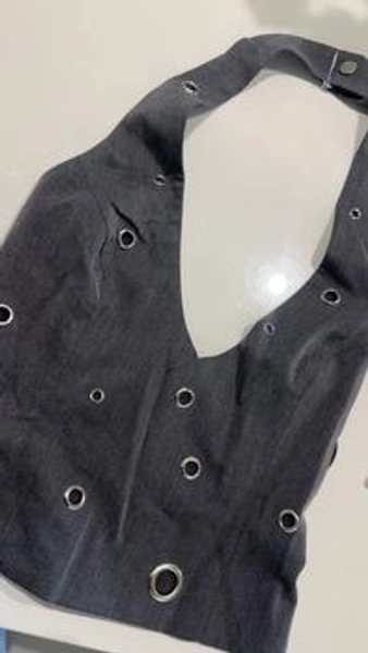 Sakura Grommet Halter Top | Black Friday Sale TikTok Shop