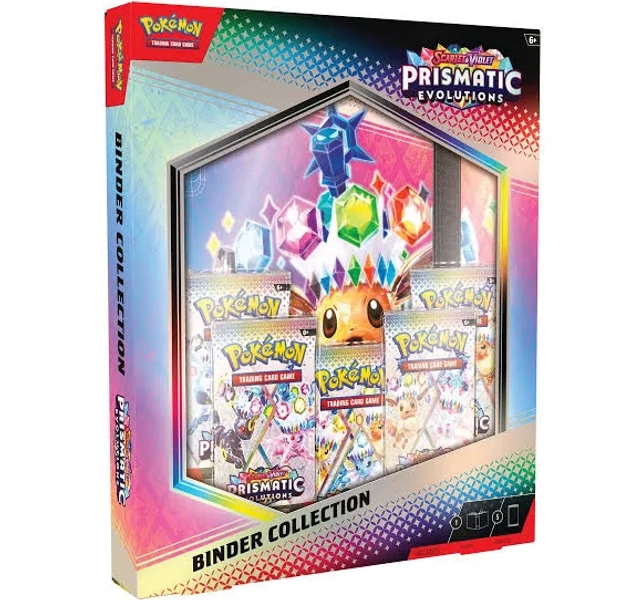 Pokemon Prismatic Evolutions Binder Collection