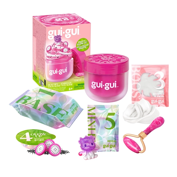 Gui Gui Fruity Glow Crunch Slime Kit, Satisfying Textured Scented Slime, Ages 6+ - Walmart.com