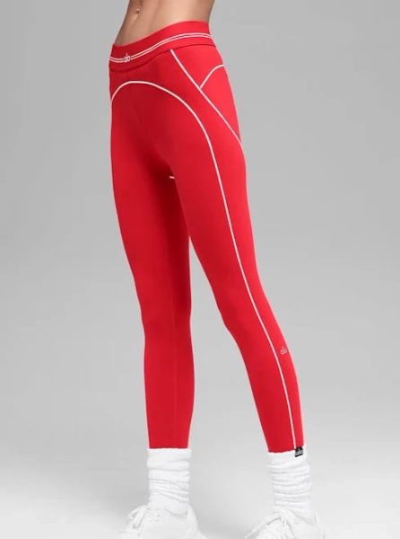 Alo Airbrush High-Waist 7/8 Heart Throb Leggings