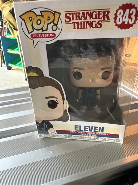 Funko Pop! Stranger Things Eleven with Suspenders Vinyl Bobble Toy Figure #843