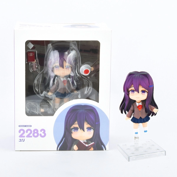 Doki Doki Literature Club! Yuri PVC Action Figure Statue Toys Gift w/Accessories