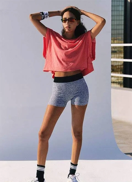 FP Movement Women's My Time Tee - S / NEON CORAL