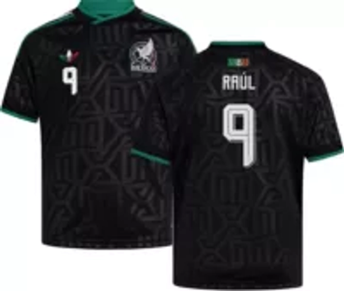 adidas Youth Mexico Raúl Jiménez #9 2026 Third Replica Jersey