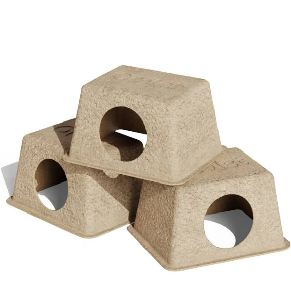 Compostable Hamster Hide 3 Pack