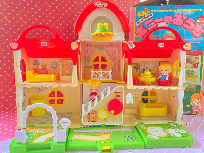 Rare Vintage Candy Candy Pony Doll House Japan Anime Toy | Kawaii Popy Toy House Collectible 1980s