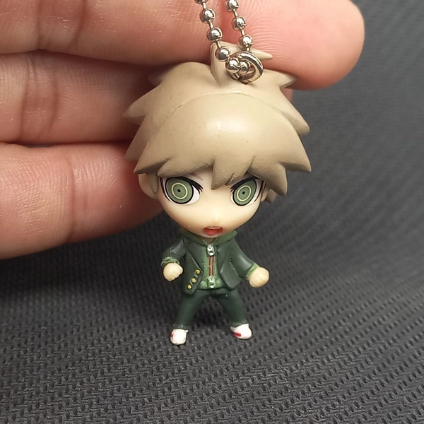 Danganronpa Makoto Naegi Deformed Keychain Mini Figure Takara Tomy Collectible