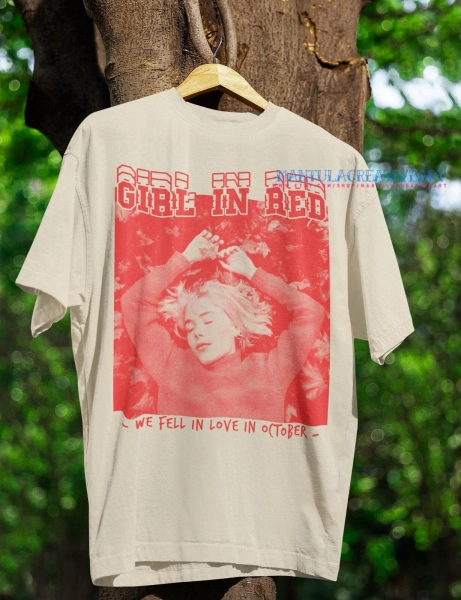 Girl In Red Shirt,  Girl In Red merch,  Girl In Red We Fell in Love in October Poster Graphic tee