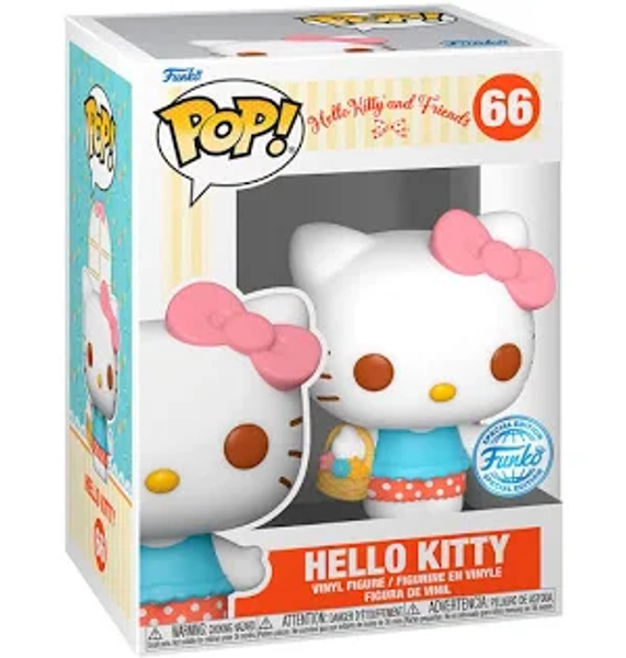 Funko Hello Kitty POP! Figure with Basket - White