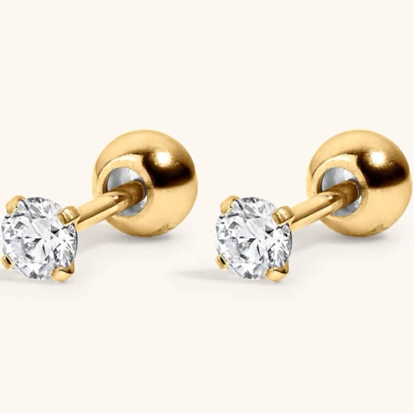 Maison Miru Titanium Celestial Crystal Studs