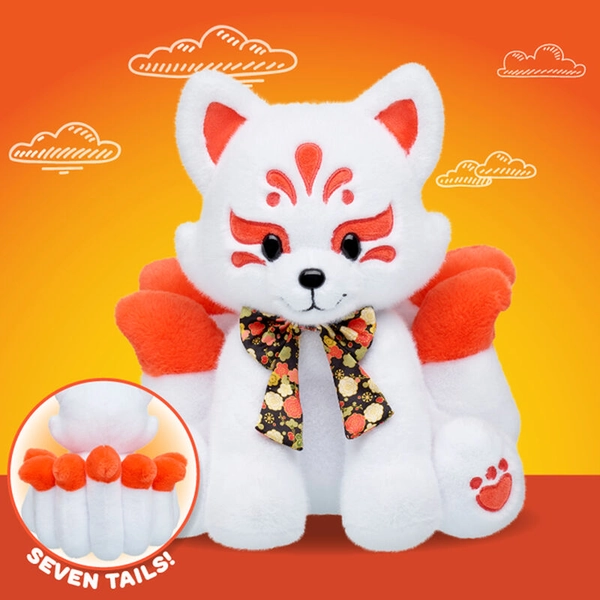 Kitsune Fox Stuffed Animal with Gifting Bow | Build-A-Bear®