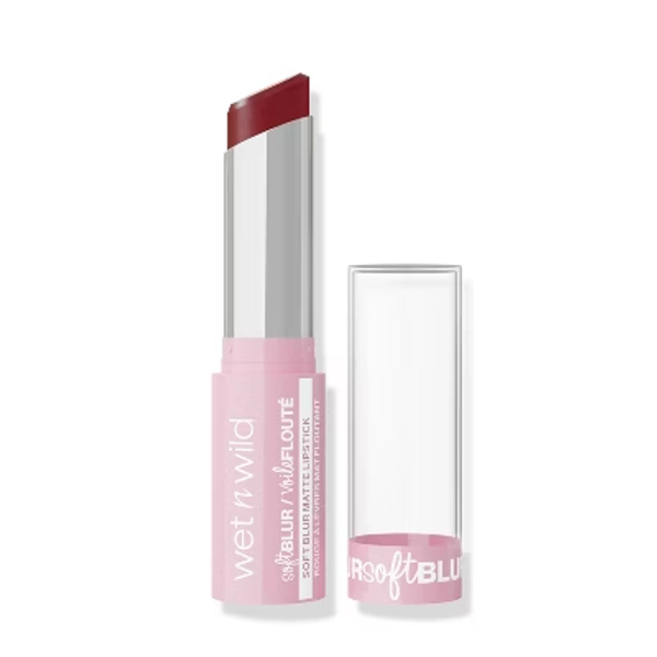 Wet n Wild Cloud Pout Soft Blur Matte Lipstick - I'm Shy - 0.11oz