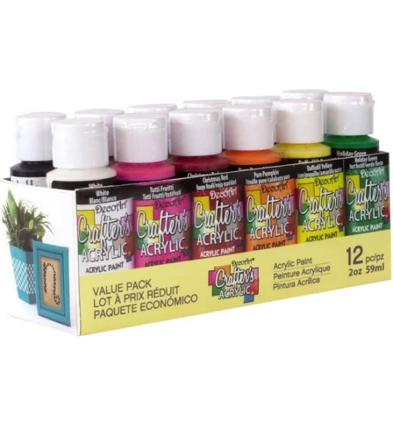 DecoArt Crafter's Acrylic Value Pack