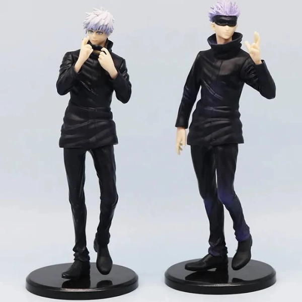 Jujutsu Kaisen Gojo Satoru Action Figures Itadori Yuji Kawaii Q Ver Collection Cute PVC GK Model