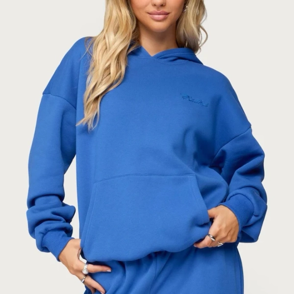 Edikted Basic Girl Oversized Hoodie