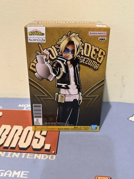 My hero academia figure CHARGEZUMA Denki Kaminari AGE OF HEROES BANPRESTO