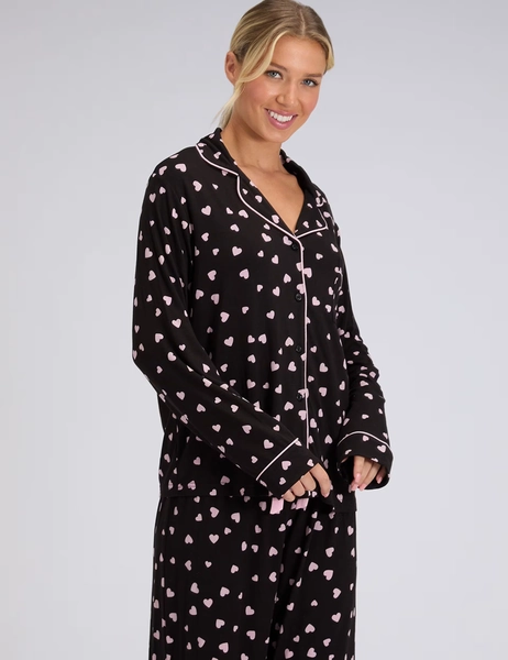Heart Modal Rich Pyjamas